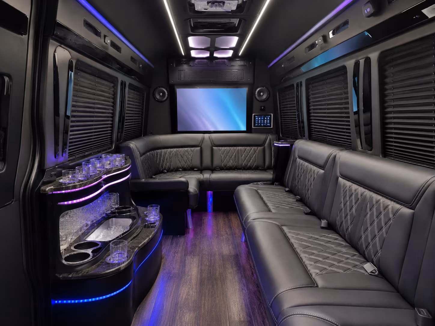 bus rental options for dayton trips