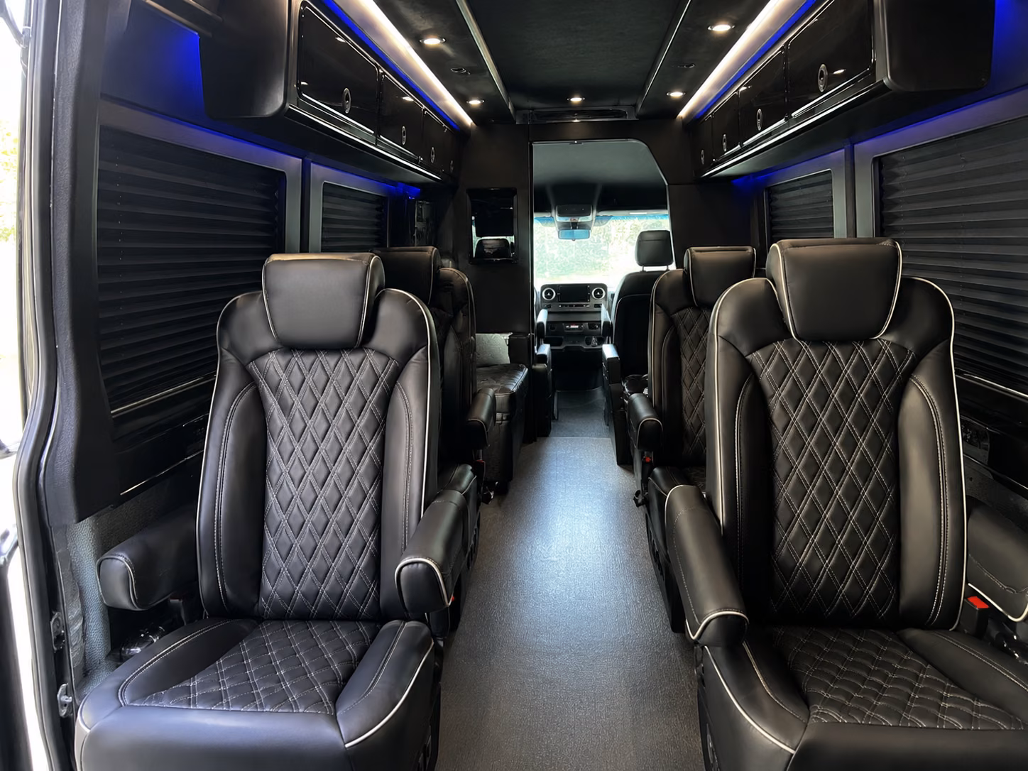 dayton corporate event transportation onboard seating