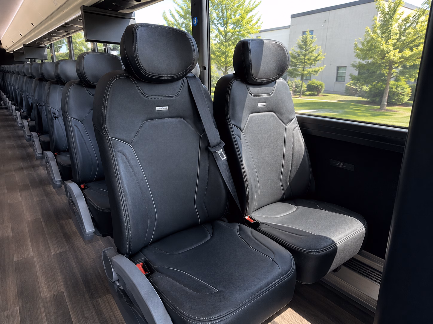 dayton wedding transportation onboard seating